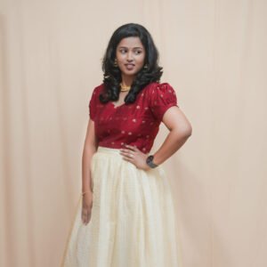Onam Skirt Organsa Silk